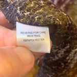 Erin London  NWT cardigan sweater womens medium Brown black Orange olive green Photo 8