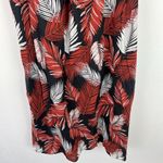 J.Crew Factory Sleeveless Twist-Front Midi Dress Palm Print Plus Size 20 EUC Photo 3