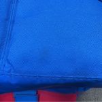 FISHER PRICE Diaper Bag Tote Cooler Bag Blue Yellow Vintage Large Travel 90's Photo 10