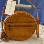 Antik Kraft NWT  Brown Round Crossbody Bag Photo 2