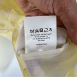 AVAVAV Firenze Sheer Gingham Puff Sleeve Top Feminine Prairie Lightweight Yellow Size L Photo 6