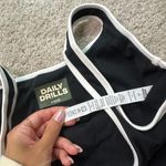 Daily Drills Black and White GO! PLAYSUIT WITH PIPING Size XS Photo 6