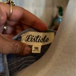 Listicle  Women's Steel Blue Dress size m tiered, flowy Photo 1