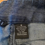 Larry Levine Larry‎ Levine dark wash bermuda shorts size 8 Photo 4