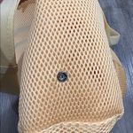 Dagne Dover  Landon Carryall Bag Yellow Air mesh zip XL Extra Large Pollen Color Photo 3