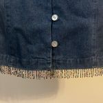 FINAL PRICE Vintage Central Falls Button Up Denim Top Blue Photo 2