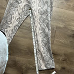 Olivaceous Snakeskin pants. Like new Photo 4