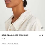 Mejuri  pearl drop earrings Photo 2