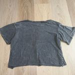 Caution to the Wind American Babe Gray TShirt - 4th of July Patriotic TShirt - Size Small Photo 4