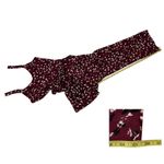 Heartloom Bailey Wide Leg Jumpsuit - Burgundy - Small Photo 4