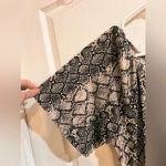 Chelsea and Violet FINAL PRICE  Snake Print Knit Ruffled Dress Photo 3