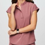 FIGS WXXSW1003 “Rafaela” Mauve Oversized Scrub Top Size S Photo 0