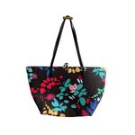 Desigual  Multicolor Flora Fauna Reversible Large Shoulder Tote Bag Photo 3