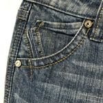 Cache Denim Metallic Embroidery Embellished Pockets Jean Pant Stretch $98 NWT Photo 5