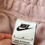 Nike Sportswear Women’s Essential Washed Fleece Joggers- Rust Pink- Size Medium Photo 5