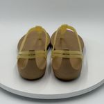 Crocs Women’s Size 8 Isabella T-Strap Sandals Yellow Jelly Thong Photo 4