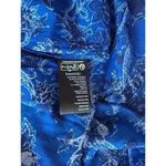 Free People NWT Women's  Rose Bud Paisley Print Blue Blouse Size Small LongSleeve Photo 8