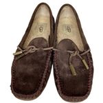 UGG  Women’s Brown DAKOTA Chestnut Moccasin Slippers Size 5 Photo 0
