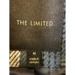 The Limited  Faux Fur Collar Plaid Coat Size Medium (0550) Photo 4