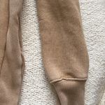 Aerie Oversized Tan Washed Sweatshirt Crewneck Slouchy Cozy Womens Size S Boho Photo 5
