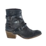 Bed Stu Roan  Aimee Leather‎ Ankle Boots Size 9.5 Grey distressed Photo 0