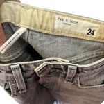 Rag and Bone Maya Slim Ankle Jeans Women’s Size 24 Acid Wash High Rise Frayed Hem Photo 9