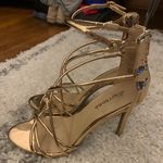 Rose Gold Heels Size 8.5 Photo 0