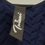 Trixxi  Women  Small Blue‎ with braided belt long tank top dress lace Photo 6