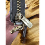 Michael Kors  Women's Wallet Gray Zip Around City Designer Preppy Classic Modern‎ Photo 5