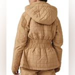 Free People NWT FP Movement  All Prepped Ski Jacket Coat in Almond Brown / Tan Photo 1