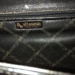 Attanasio made in Italy flower bling clutch Black Photo 4