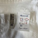Madewell x Lisa Says Gah! Perfect Vintage Wide-Leg Crop Jean White Size 32 (L3) Photo 10