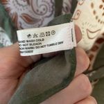 Green Cream Brown Boho Longline Open Front Cardigan Kimono Shawl Swim Cover Up Photo 7