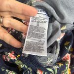 Old Navy  Navy Blue Floral Jumpsuit with Relaxed Silhouette | Size Medium Photo 8