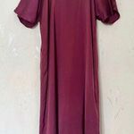 Aritzia Wilfred Harrietta Off the Shoulder Midi Slip Dress Photo 1