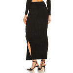 Aya Muse Maggie Cutout Skirt in Black X Photo 2