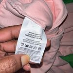 Nike NWT Light Pink Loose Fit Mid Rise Cropped Sweat Pants size Medium Photo 6