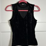 Candie's Small crushed velvet choker sleeveless top Photo 0