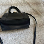 Steve Madden  Black Satchel with Gold Hardware Photo 4