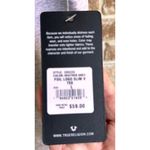 True Religion NWT Foil Logo Tee Top Large Heather Gray Horseshoe V Neck Western Photo 11