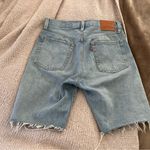 Levi's Levi’s Light Wash 501 Short Slouch Around Long jort Jean shorts Photo 4