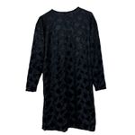 Vintage 4C London 2 Piece Jacket Top Set Womens M Black Burnout Velvet Floral Size M Photo 8