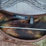 Elementz  petite 3/4 sleeve Ruffle shirt with sparkles Photo 3