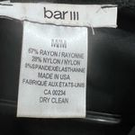 Bar III  black cap sleeve fit and flare dress size medium Photo 4