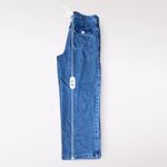 J.Crew 1996 High Waist Cropped Wide Leg Lace Up Jeans Size 28 Coastal Sailor Blue Photo 5