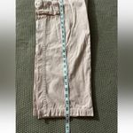 Madewell  Garment Dyed‎ Low Slung Straight Leg Cargo Pants Pink Size 26 Photo 10