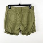 Horny Toad Linen Blend Cuffed Swept Away Bermuda Shorts, Size 8 Photo 1