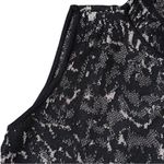 White House | Black Market NWT Jacquard Mockneck Sleeveless Sweater Top Small Photo 4