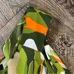 Ashley Stewart Shirt Women Size 22/24 Colorful Cold Shoulder Layered Camo Blouse Photo 3