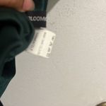 Bloom Chic 1X Green Velvet Long Sleeve Ruched Turtleneck Mini Dress Photo 4